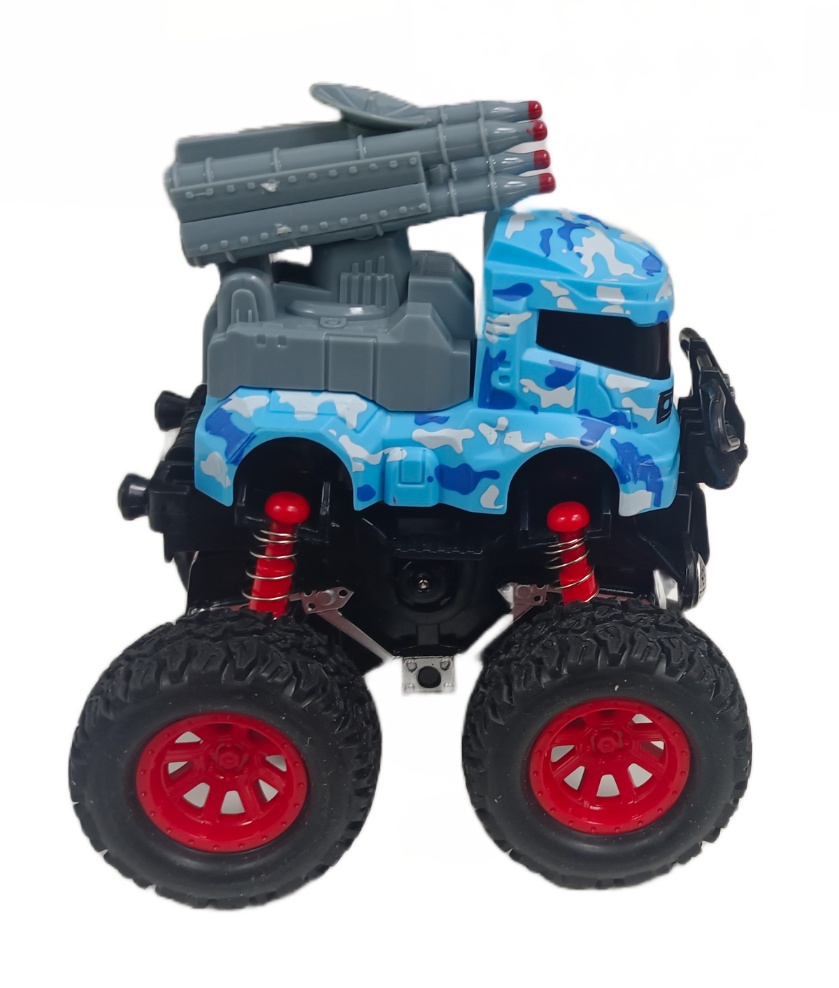 D-Power - Friction Military Stunt Car - Camo Brown | Stunt Cars, No Batteries, Perfect Gift for Kids | 3+
