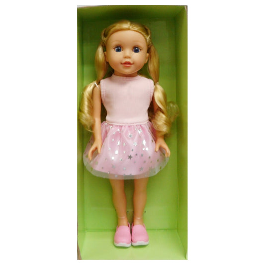 Lotus - Bumbleberry - Miss Brinley 15" - Soft Bodied Doll | Huggable Doll for Girls