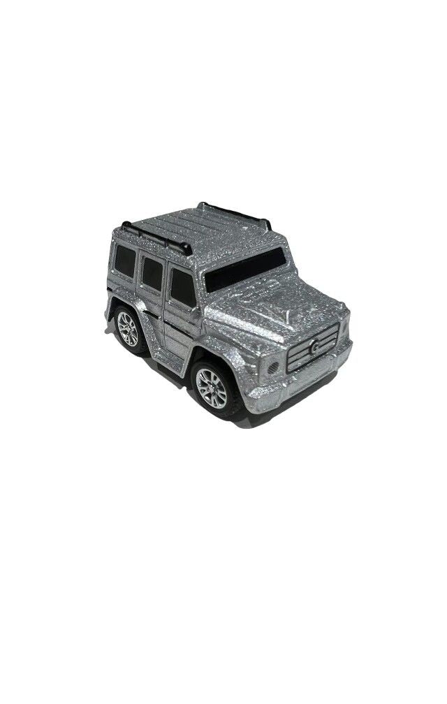 D-power - 1:64 Scale Watch Remote Control Car (Silver)– 2.4GHz Mini RC Car with Wearable Controller | Compact Racing Toy for Kids Ages 3+