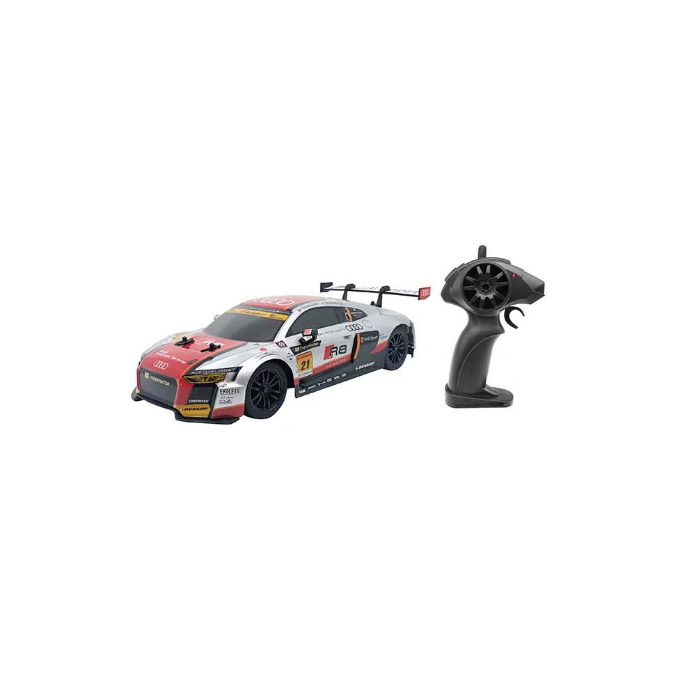 D-power - 1:16 Audi R8 Super GT300 RC Car – 2.4GHz Remote Control, Rechargeable Battery, High-Speed Racing Vehicle for Kids Ages 6+