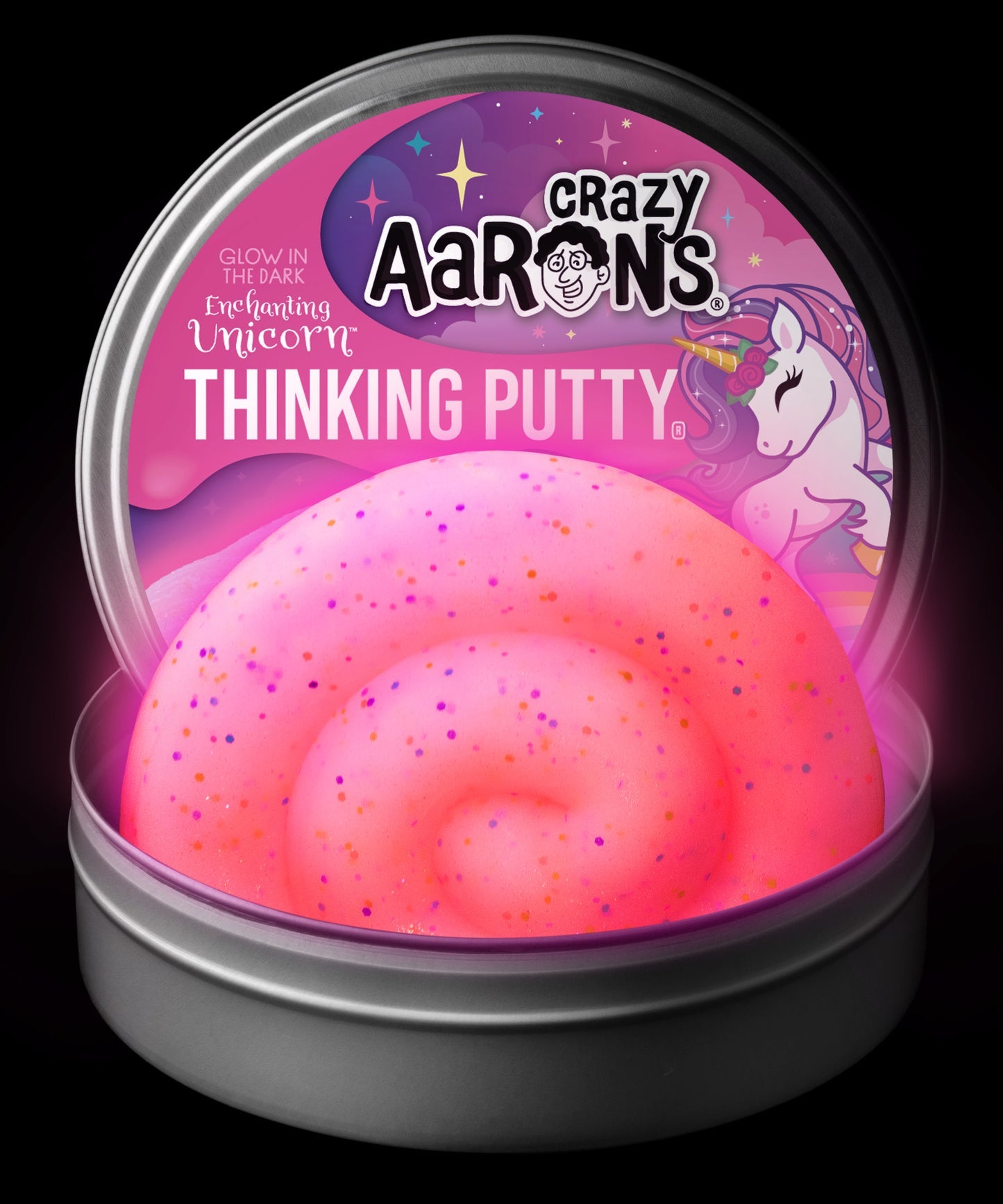 Crazy Aaron -  Enchanted Unicorn - Glowbrights®