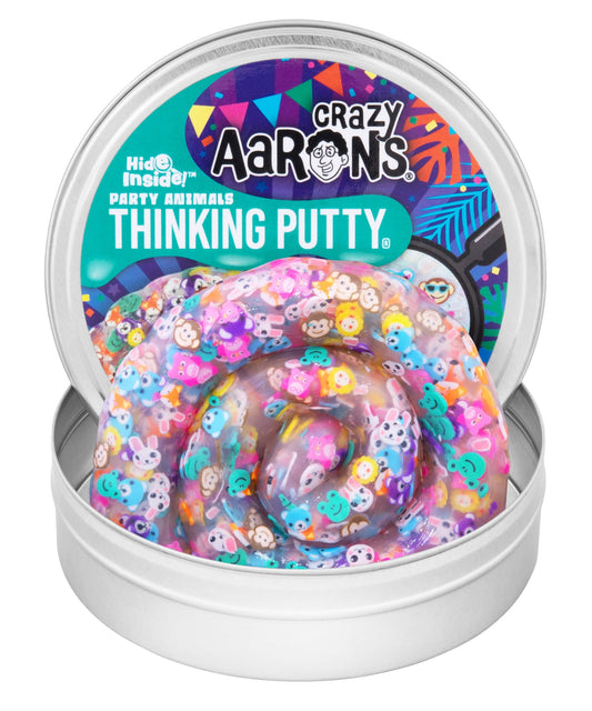 Party Animal - Full Size 4" Thinking Putty Tin for EU