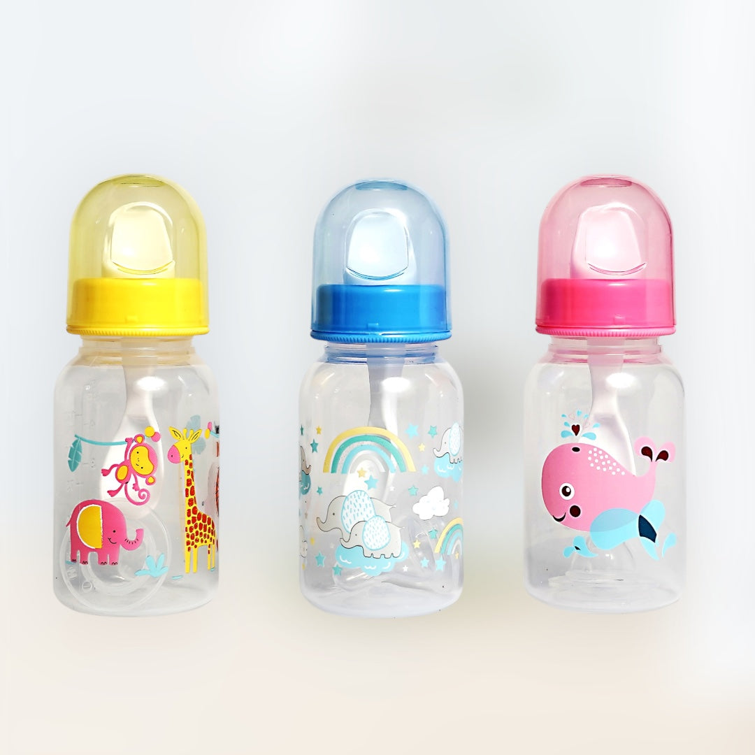 Baby Feeding Bottle 3 in 1 (125 ML)