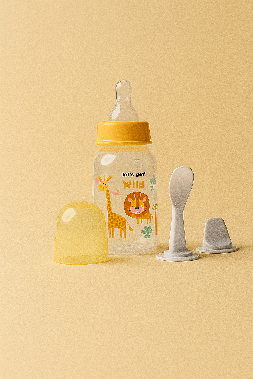 Baby Feeding Bottle 3 in 1 (125 ML)