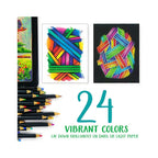 Crayola Signature Blend & Shade Colored Pencils with Tin, 24 Count