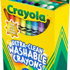 Crayola 24 count Washable Ultra Clean Crayons