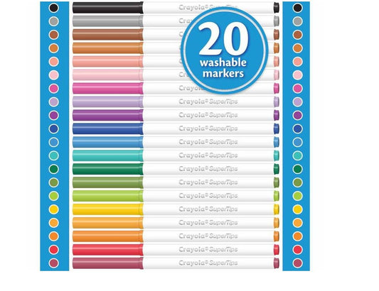 12 Ct Silly Scents Smash Ups, Wedge Tip Scented Washable Markers
