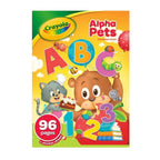 96-Page Coloring Book, AlphaPets