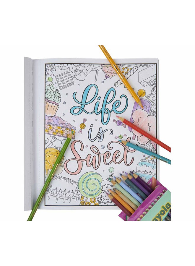 40-Page Coloring Book, Colors of Kindness