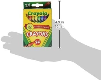 24 ct. Crayons - Peggable