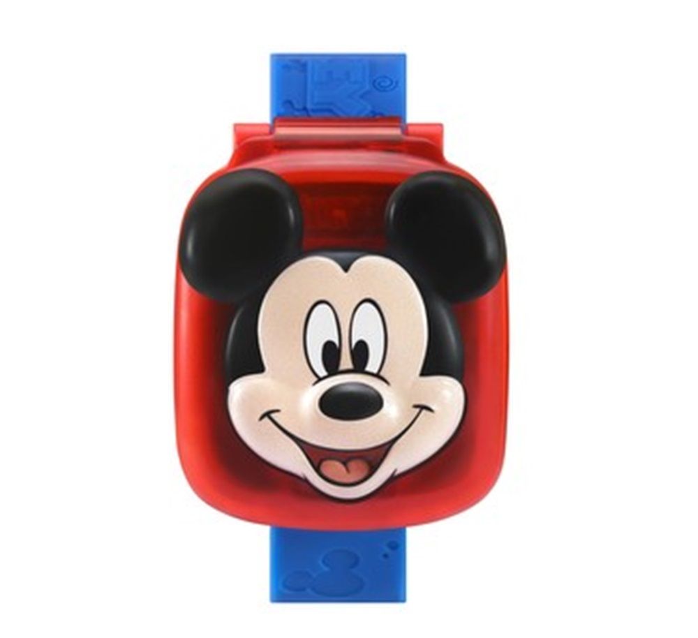Vtech Mickey Mouse Learning Watch | It’s time for an adventure with the Mickey Mouse Learning Watch. | Ages 3+