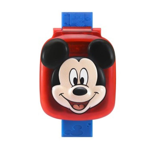 Vtech Mickey Mouse Learning Watch | It’s time for an adventure with the Mickey Mouse Learning Watch. | Ages 3+