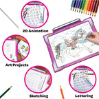 Light-Up Tracing Pad (Girl)