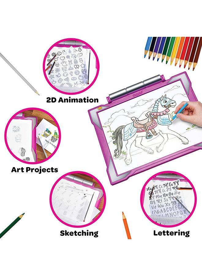 Light-Up Tracing Pad (Girl)