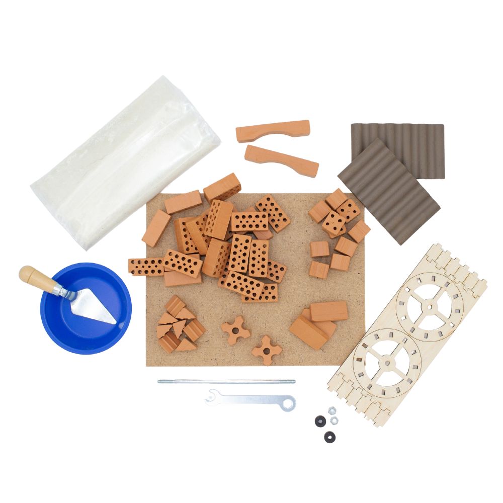 Brick Construction Set - Water Mill