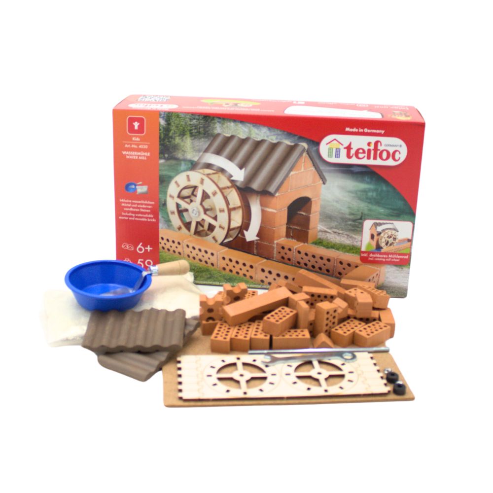 Brick Construction Set - Water Mill