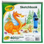Crayola Spiral-bound sketchbook