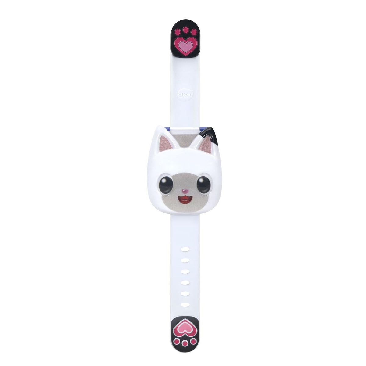 Vtech - Gabby's Dollhouse Pandy Paws' Paw-Tastic Watch - Multicolour | Cute wristwatch featuring Pandy Paws includes ten themed digital clock faces, a stopwatch, timer, alarm clock |  Suitable ages for 3 + up
