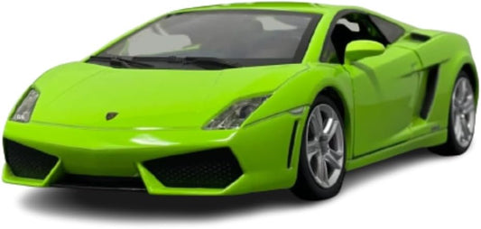 D-Power 1:64 Diecast Lamborghini Gallardo LP570-4 MATTE Green – Collectible Mini Sports Car, Kids & Adult Toy Car Model