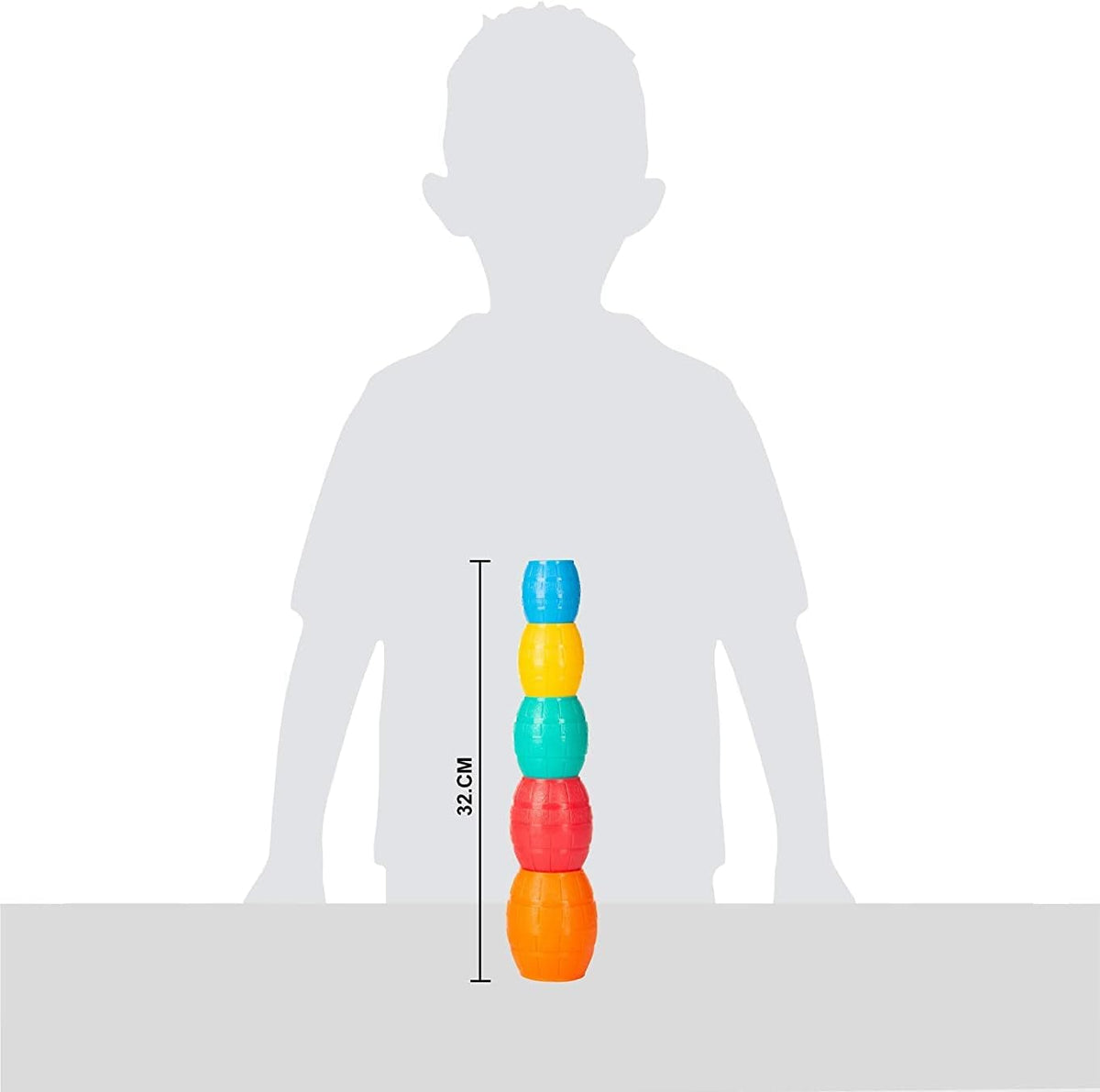 Funskool Stacking Barrels