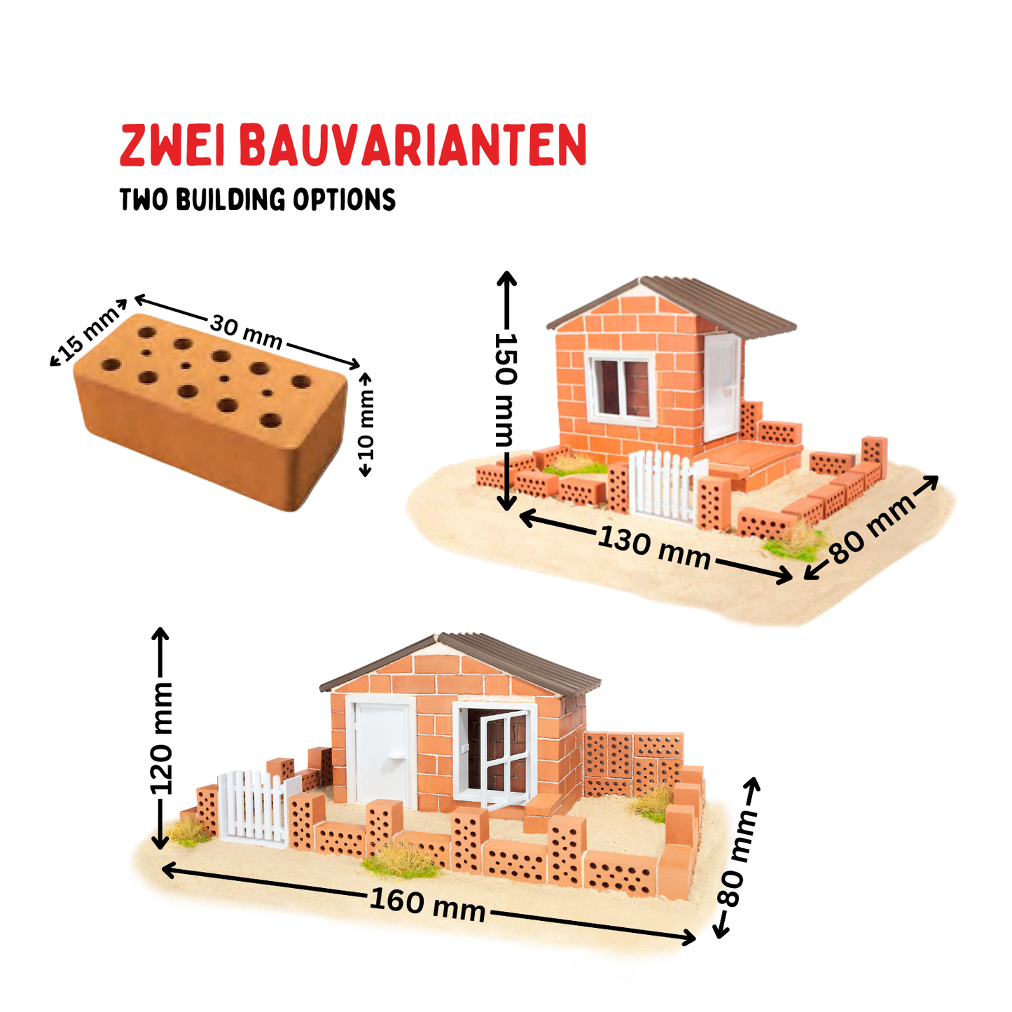 Brick Construction Set - Beach House