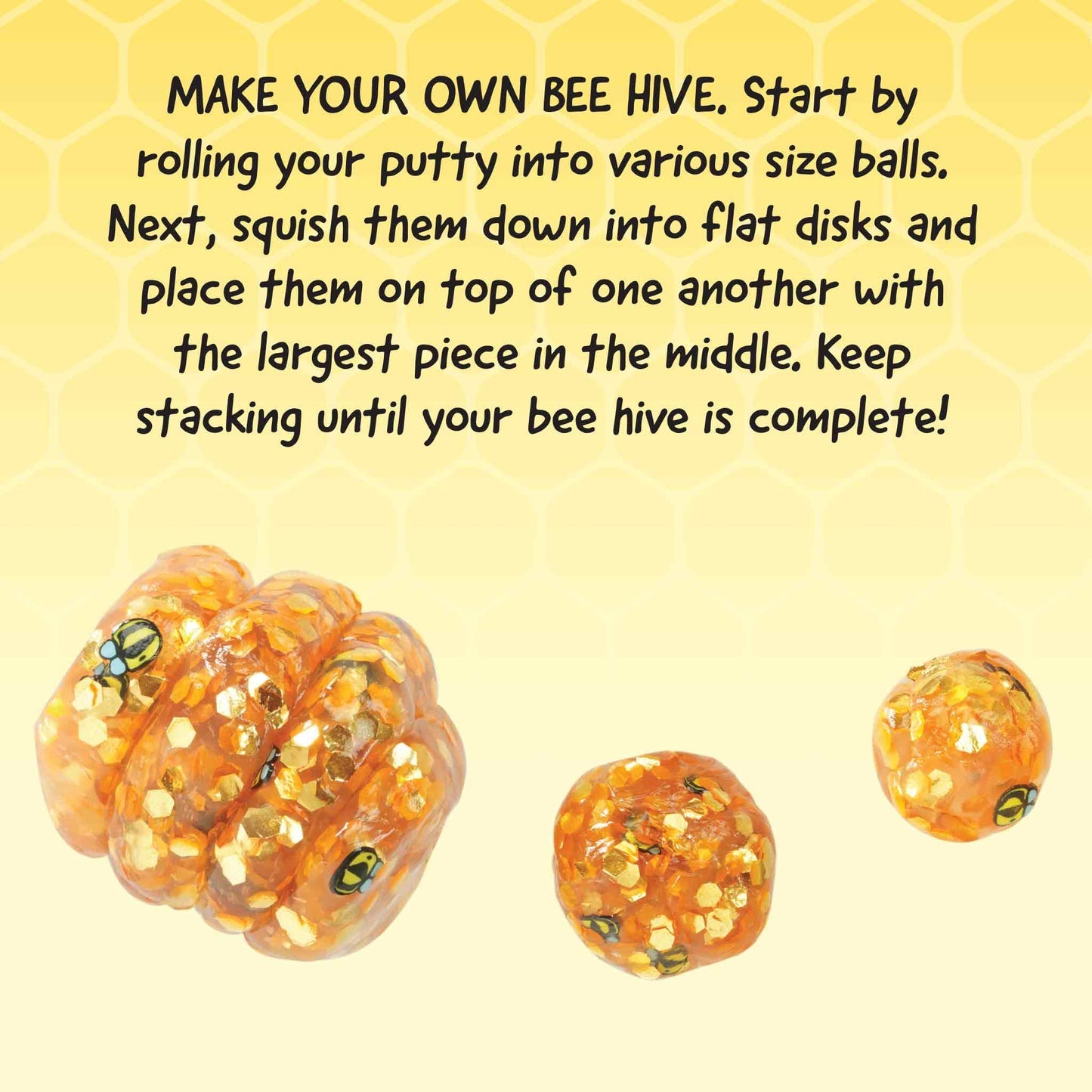 Honey Hive - Full Size 4" Thinking Putty
Tin for EU