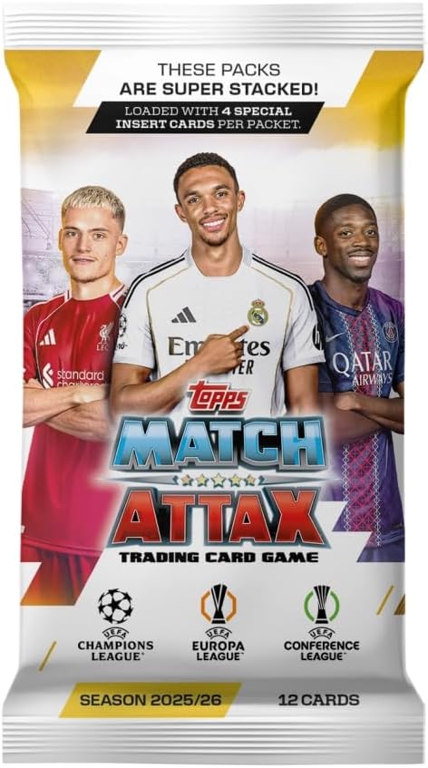Topps Match Attax 2025/26 - Single Pack (Box of 32 packs)