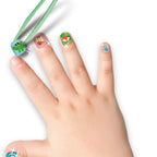 Avenir - Fancy Me Press-On Nails for Kids – Animal Kingdom | 24 Pre-Glued Artificial Nails with Tweezer | Easy Apply & Remove | Fun Nail Art Kit for Girls & Gift Set