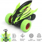 D-Power - Crazy Devil Fish Inertial Off-Road Shark Car - Purple | 360° Rotating Gyro, Anti-Collision, No Batteries Required | 3+