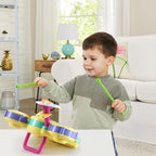 VTech Bluey Hooray Drum Set with Light-Up Pads, Music & Rhythm Games (Ages 3+)