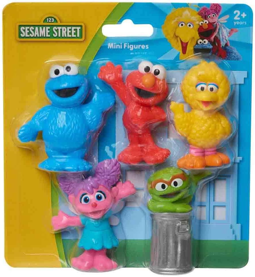 Sesame Street 5 Pack Mini Figure Set