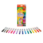 Crayola - Mini Stamper Markers, 16 Count| Perfect for art projects, classroom activities | Multicolor