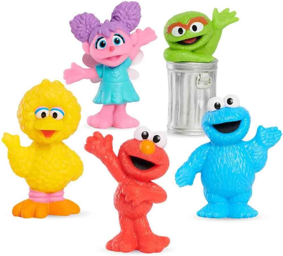 Sesame Street 5 Pack Mini Figure Set