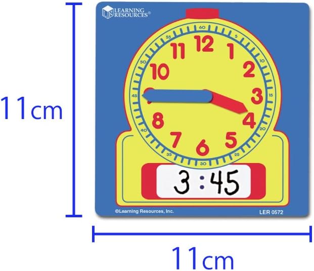 Write & Wipe Student Clocks (Set of 10)