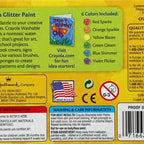 6 ct. 2-oz. Glitter Paint Set