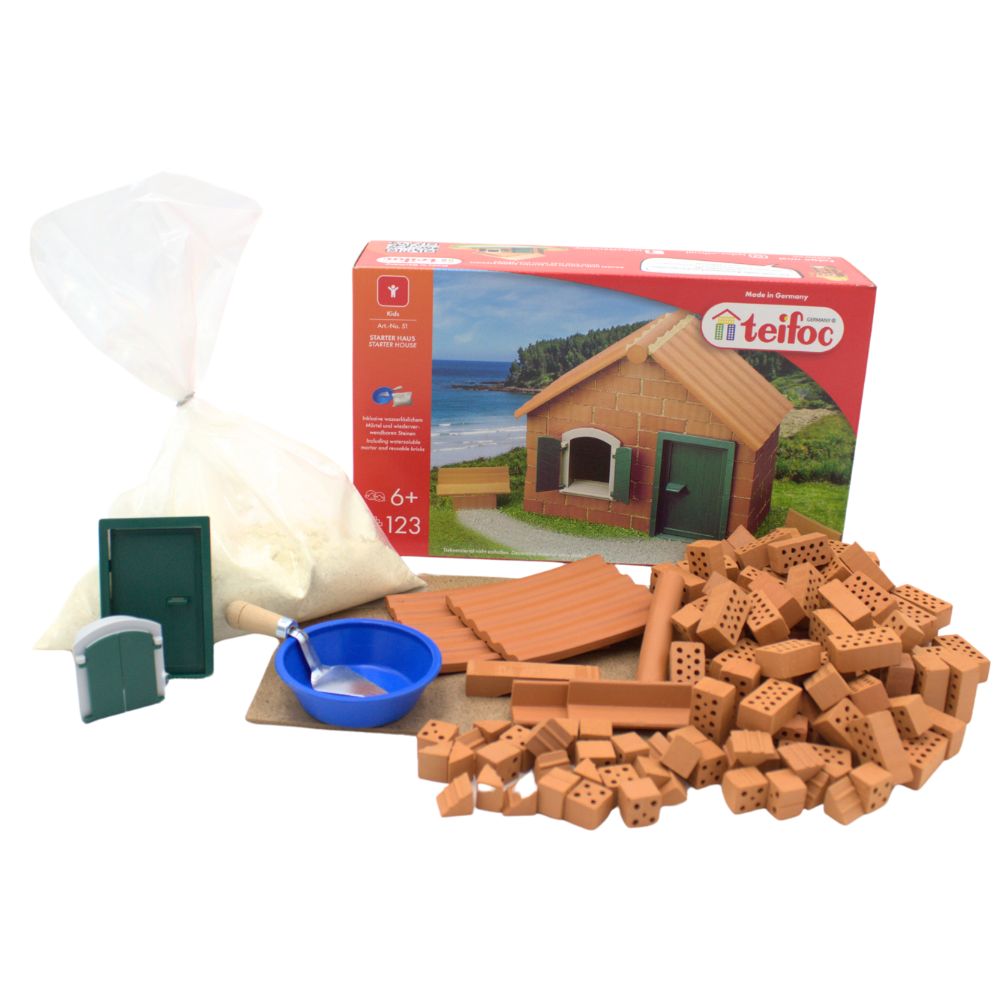 Brick Construction Set - Starter House