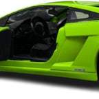 D-Power 1:64 Diecast Lamborghini Gallardo LP570-4 MATTE Green – Collectible Mini Sports Car, Kids & Adult Toy Car Model