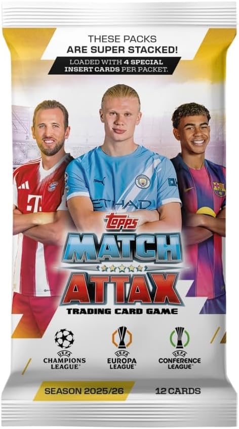 Topps Match Attax 2025/26 - Single Pack (Box of 32 packs)