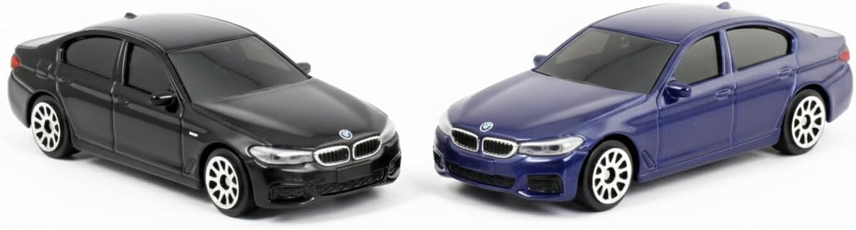 D-Power 1:64 Diecast BMW M550i – Licensed Collectible Model Car (Assorted Colors Indigo/Black, 1 Piece) | Metal Body, Free-Rolling Wheels