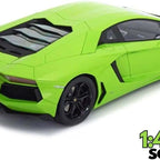 D-power MSZ – Lamborghini LP700-4 Green | Die-Cast Replica, Ultimate Collector's Item, Super Cars | Toy Vehicles, Metal Toy Car Model - Pull Back Collection | Size - 1:64, For Kids 3+
