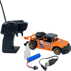 D-Power 1:18 R/C 4WD 27Mhz Spray Runner Car Remote Control Sand Monster Four Wheel Drive Rock Climber High-Speed – Orange | Ages 6+ up