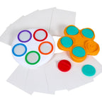 Crayola Color Wonder Mess Free Fingerpaint & Stamper Kit, Safari Stamps for Kids, Color Reveal Ink, Toddler Activity, Gifts, 3+