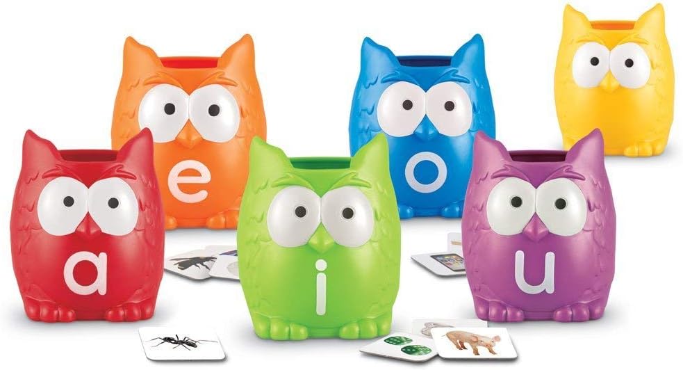 LR-Vowel Owls™ Sorting Set