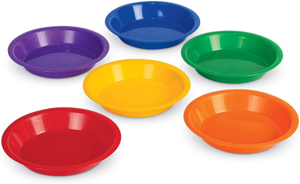 Learning Resources (UK Direct Account) Ler0745 Resources Sorting Bowls (Set Of 6) Classroom Supplies For Maths Learning Activities