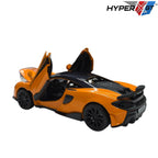 D-Power 1:32 Die-Cast McLaren 600LT Keith Haring Edition Orange with Lights & Sound