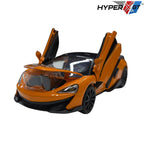 D-Power 1:32 Die-Cast McLaren 600LT Keith Haring Edition Orange with Lights & Sound