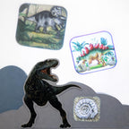 Avenir Natural Creation Dinosaur Projector Light for Kids - 24 Scenes with 4K Film Quality, Adjustable Focus Flashlight Projector, Educational Dino Toy & Bedtime Story Light with Disc Storage Case