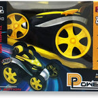 D-Power 1:18 2.4G R/C Mini Stunt Car 360 Degree Rolling Mini Tumbling Stunt Car – Yellow | Ideal for Ages 3+ up