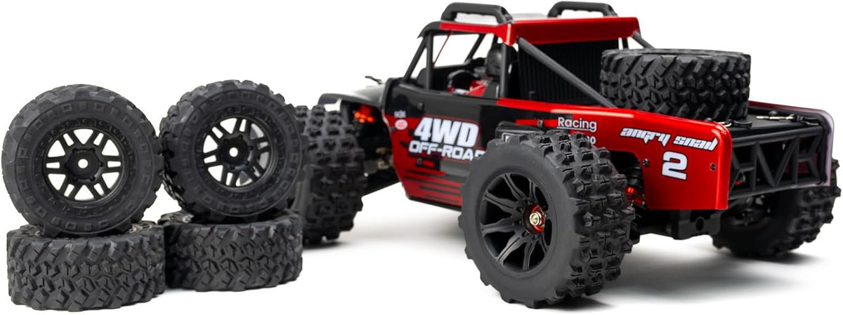 MJX - HYPER GO 1/14 Brushless High-Speed RC Car Vehicle Models 60-75km/h 3SBattery | 2.4Ghz Off-Road RC Truck | Front and Rear Bone dog shaft is Metal Version | various terrain 4 WHEEL DRIVE |Suitable Ages 14+ (Multicolour)