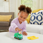 VTech CoComelon Go! Go! Smart Wheels JJ’s Recycling Truck & Track, Recycling Sounds & Songs, Ages 1.5 – 5 Years